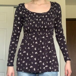 American eagle floral top